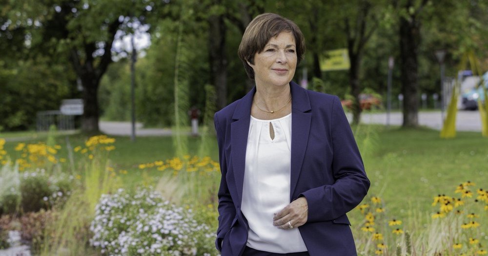 Maria Wirnitzer im Vaterstettener Bürgerpark