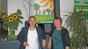 Florian Siekmann und Waltraud Gruber ©Foto: Sebastian_Gruber