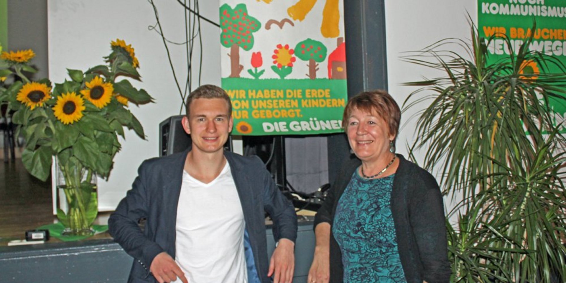 Florian Siekmann und Waltraud Gruber ©Foto: Sebastian_Gruber