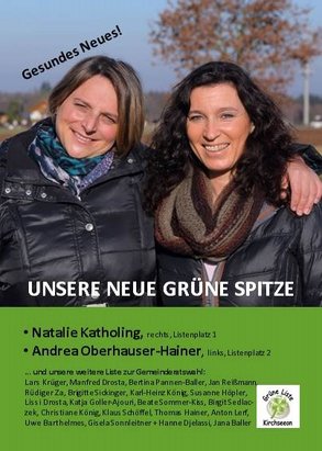 Unsere Spitzenkandidatinnen 2014